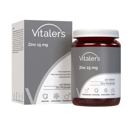 Vitaler's Zinc Picolinate 15 mg - 120 Capsules
