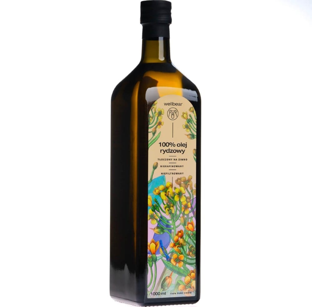 Wellbear Camelina Oil Cold Pressed - 1000 ml
