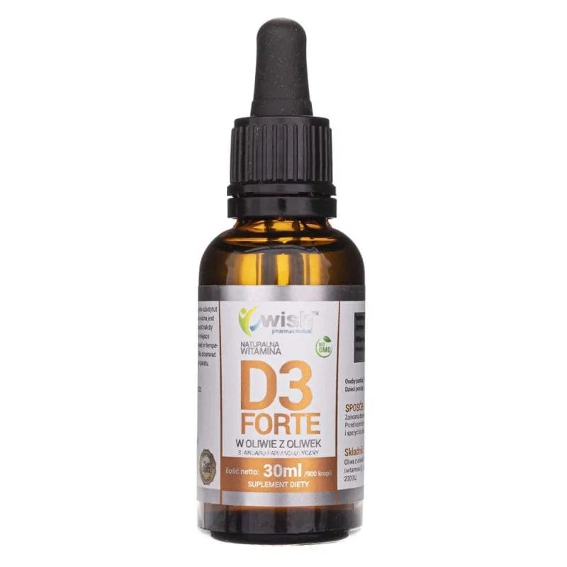 Wish Vitamin D3 FORTE 2000 IU Drops - 30 ml