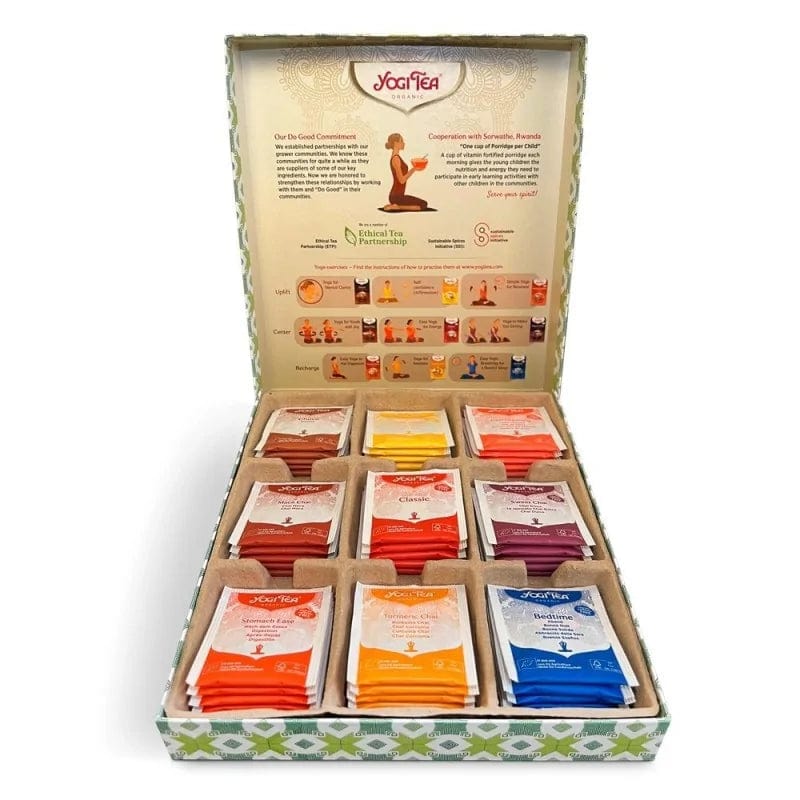 Yogi Tea Ayurvedic Tea Selection Box - 9 flavours