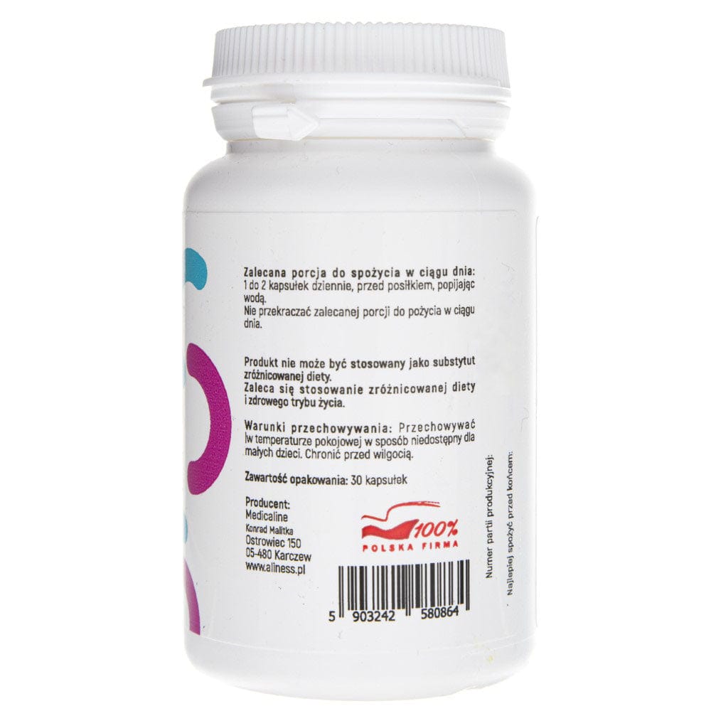 Aliness Lactoferrin LFS 90% 100 mg - 30 Capsules
