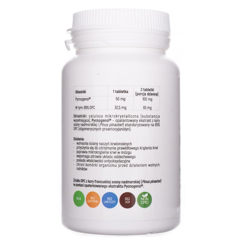 Aliness Pycnogenol® Extract 65% 50 mg - 60 Tablets