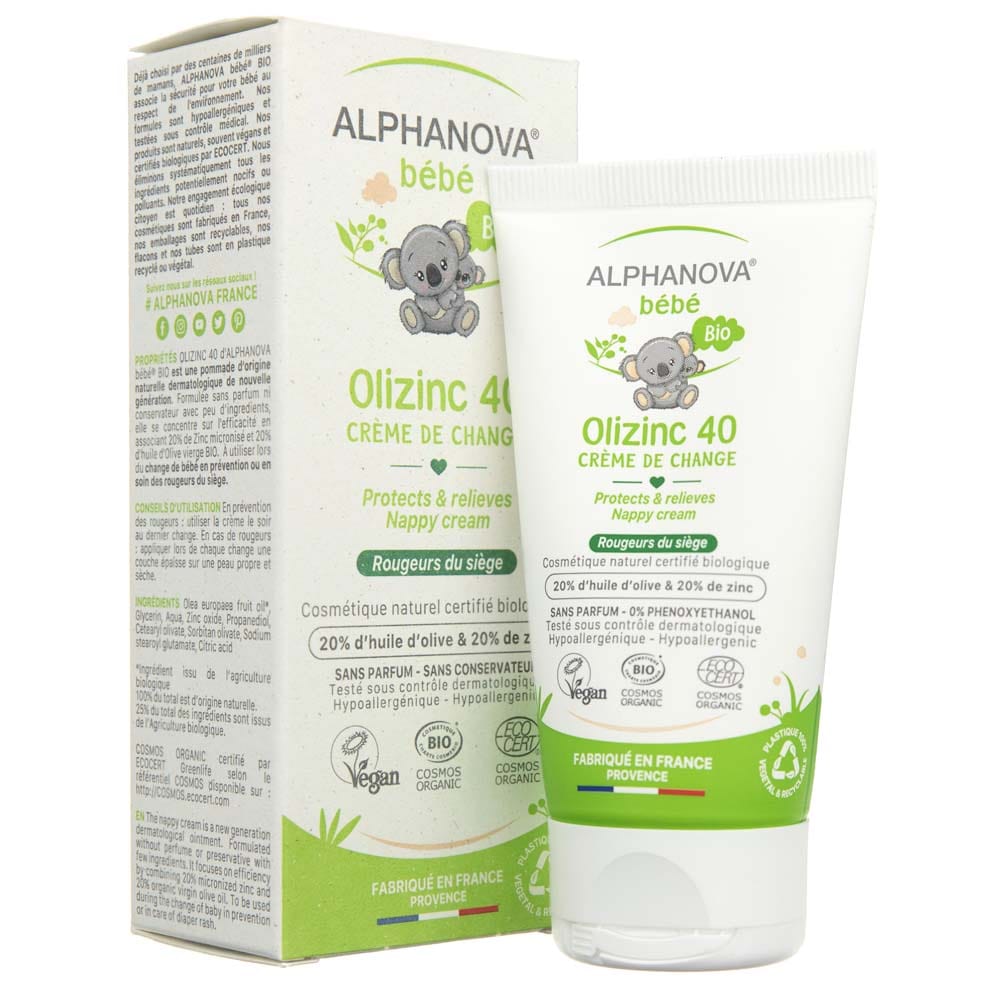 Alphanova Bebe Anti-Burn Nappy Cream - 50 g