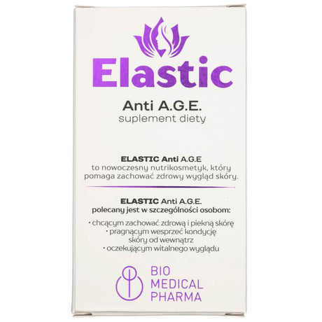 Bio Medical Pharma Elastic Anti A.G.E. - 60 Capsules