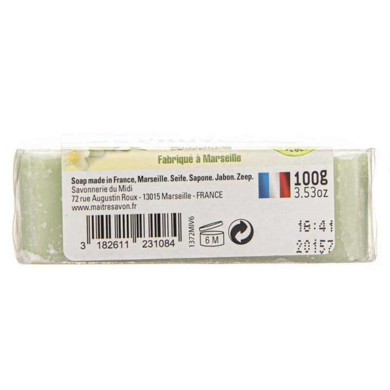 Maitre Savon Marseilles soap jasmine - 100 g