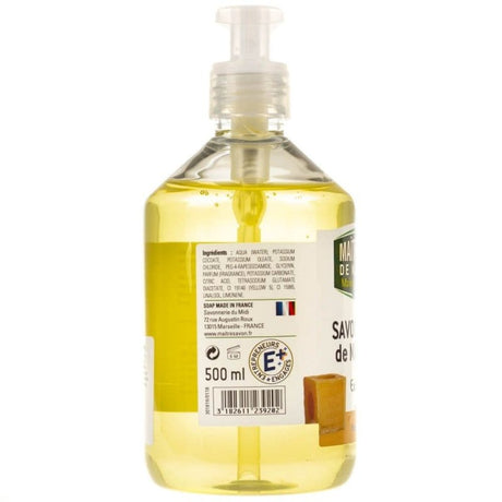 Maître Savon Natural Liquid Marseille Soap - 500 ml