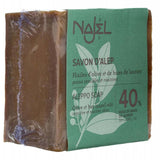 Najel Aleppo soap with 40% laurel oil - 185 g