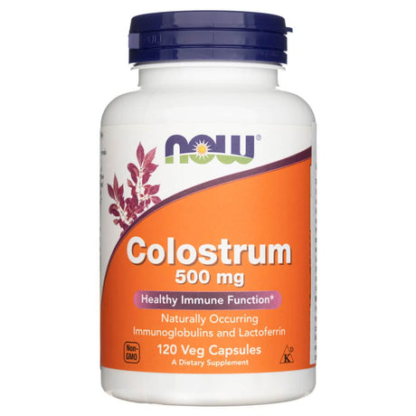Now Foods Colostrum 500 mg - 120 Veg Capsules