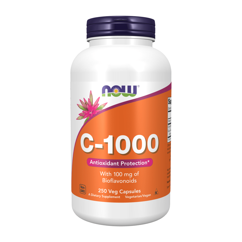 Now Foods Vitamin C-1000 with Bioflavonoids - 250 Veg Capsules