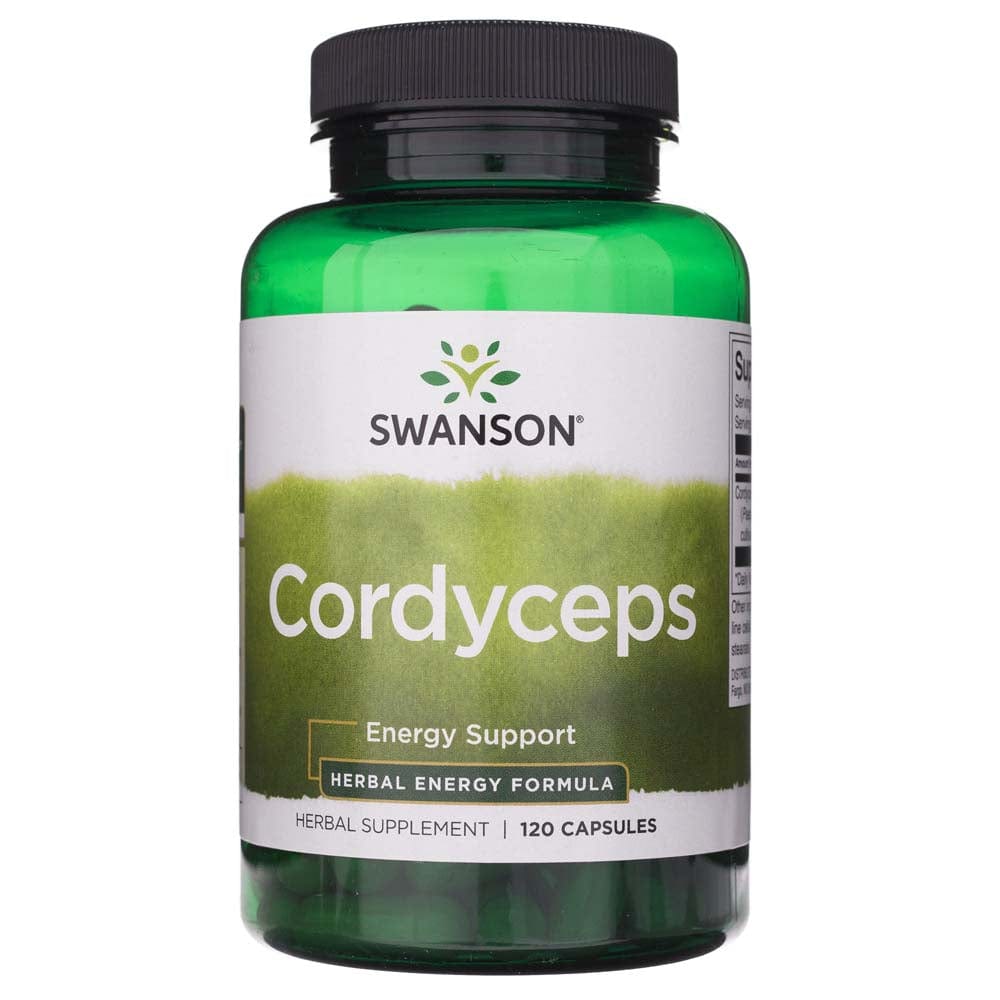 Swanson Cordyceps 600 mg - 120 Capsules