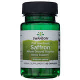 Swanson Full Spectrum Saffron Whole Ground Stigmas 15 mg - 60 Capsules