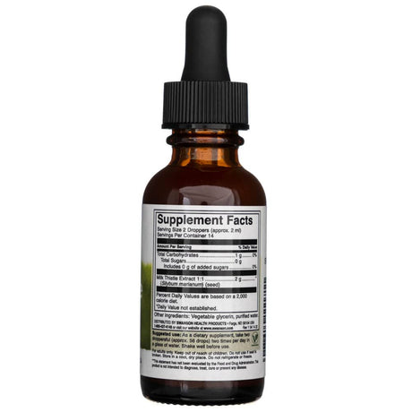 Swanson Milk Thistle Liquid Extract - Alcohol & Sugar Free - 29,6 ml