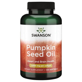 Swanson Pumpkin Seed Oil 1000 mg - 100 Softgels